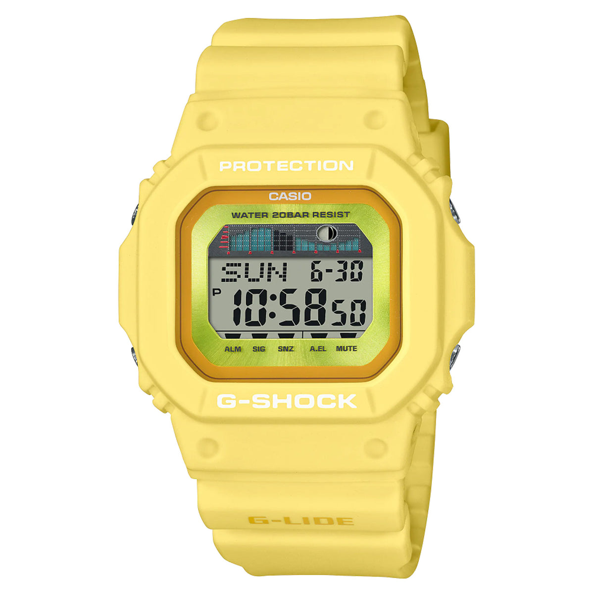 RELOJ G-SHOCK AMARILLO GLX-5600RT-9 G-SK-90