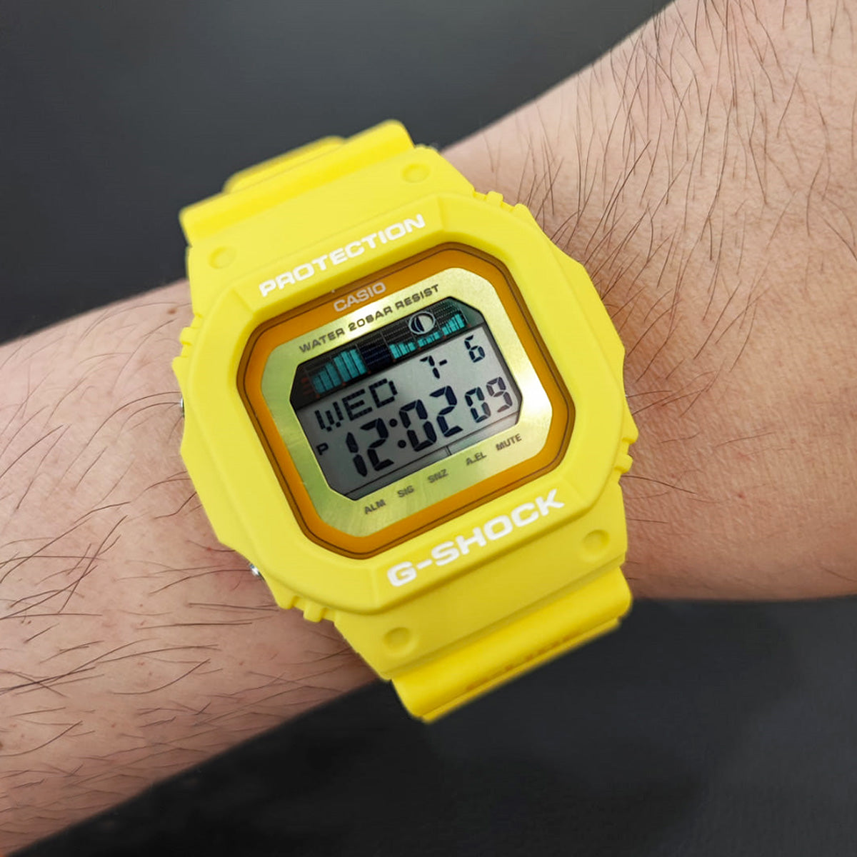 RELOJ G-SHOCK AMARILLO GLX-5600RT-9 G-SK-90