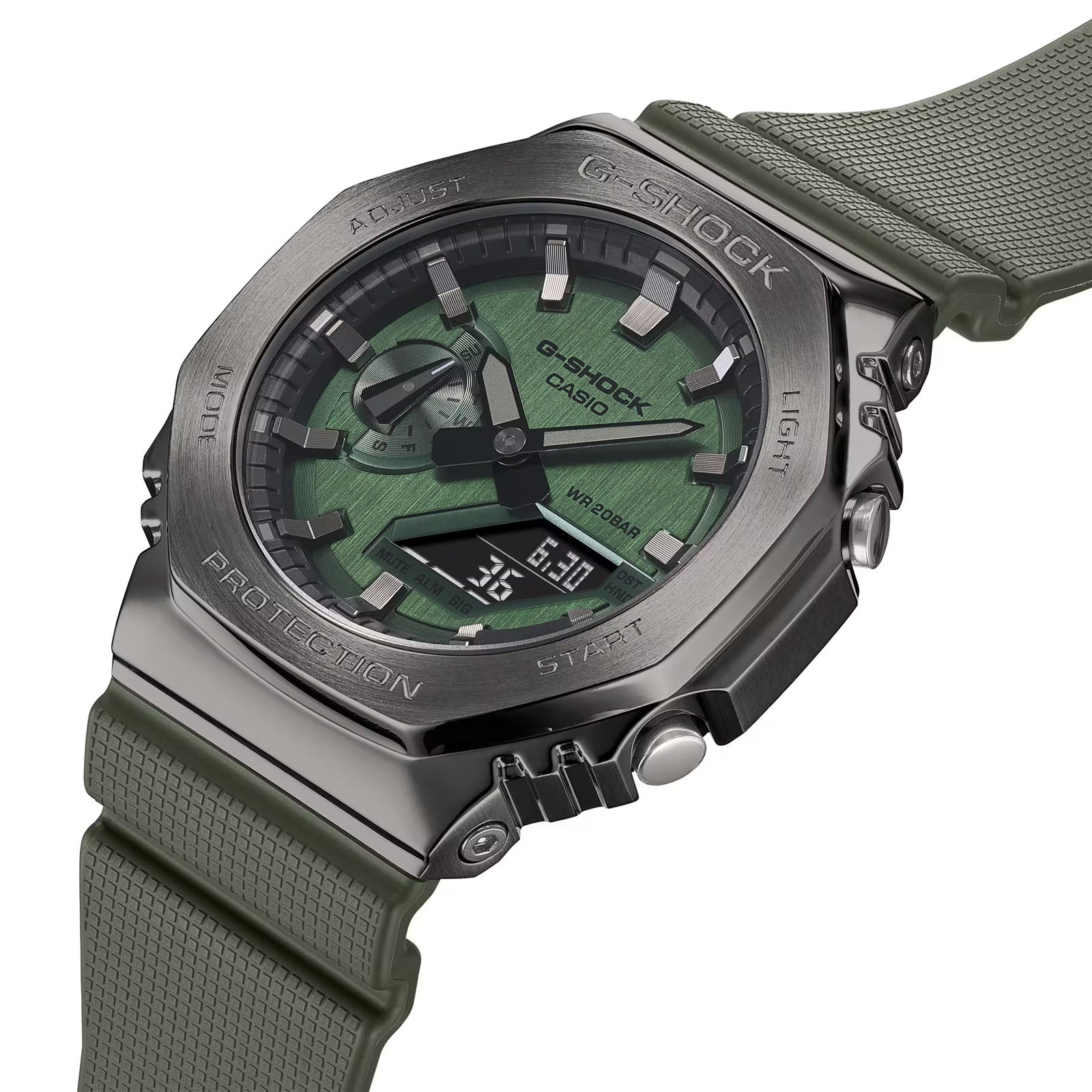 Reloj G-SHOCK GBD-200-9DR Resina Hombre Verde Lima - Btime