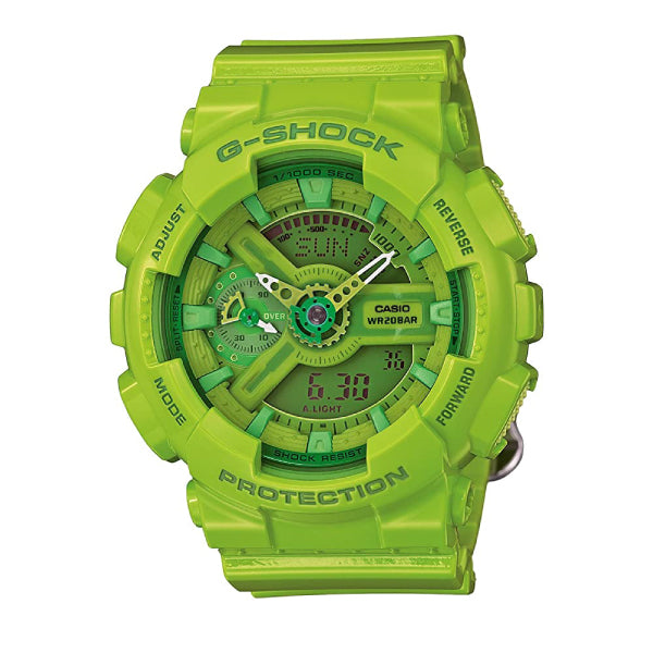 RELOJ G-SHOCK VERDE NEON G-S-103