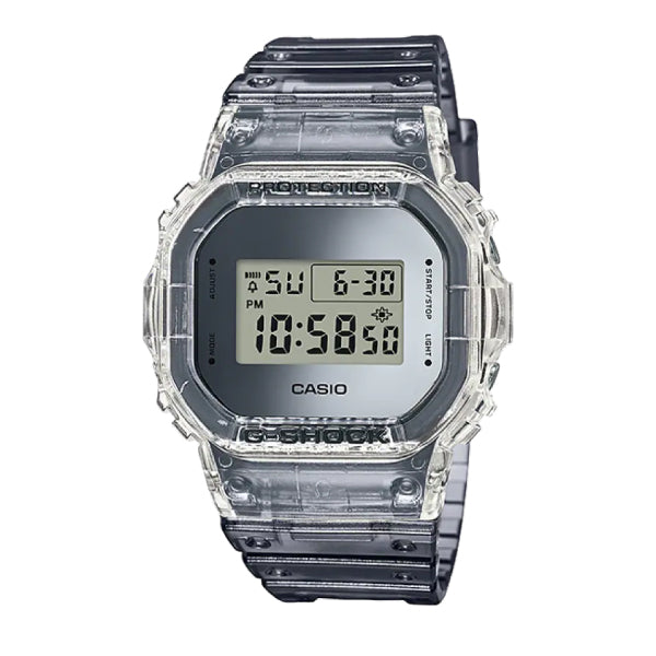 RELOJ G-SHOCK RETRO TRANSPARENTE G-S-120