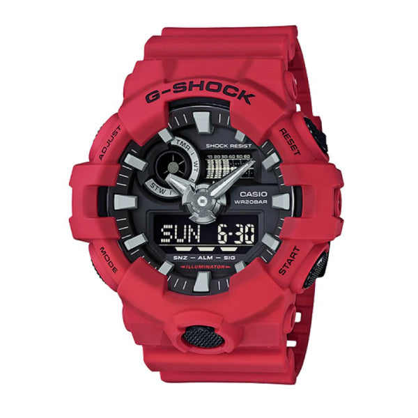 RELOJ G-SHOCK PREMIUM ROJO G-S-128