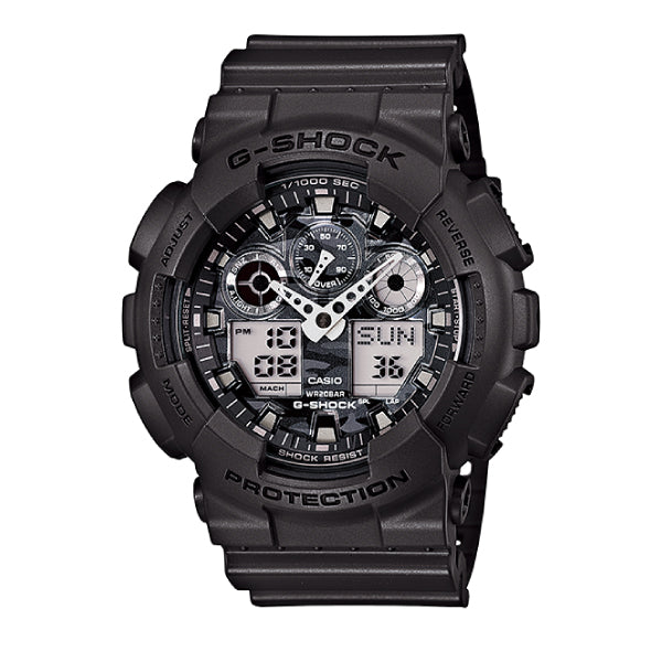 RELOJ G-SHOCK RACING FONDO CAMUFLADO GRIS G-S-130