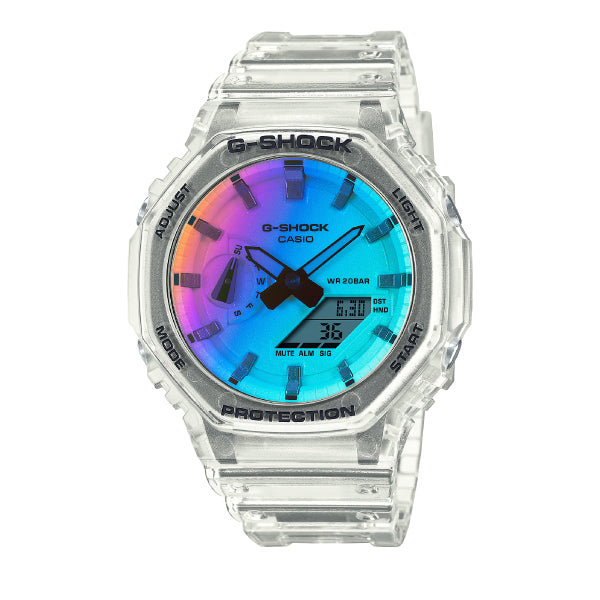 RELOJ G-SHOCK OCTAGONAL TRANSLÚCIDO MULTICOLOR G-S-149