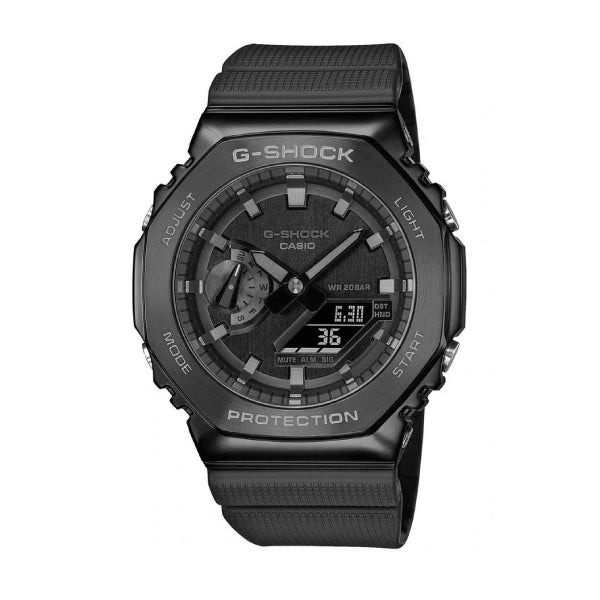 RELOJ G-SHOCK OCTAGONAL STEEL NEGRO G-S-161