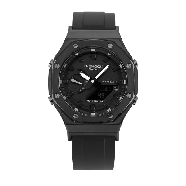 RELOJ G-SHOCK OCTAGONAL NEGRO G-S-164