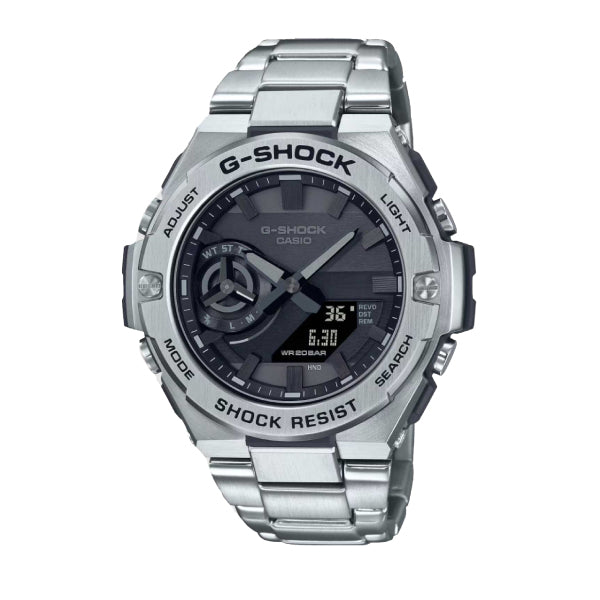 RELOJ G-SHOCK PLATEADO G-S-182