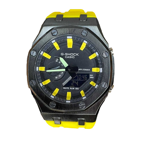 RELOJ G-SHOCK AMARILLO CON NEGRO G-S-192