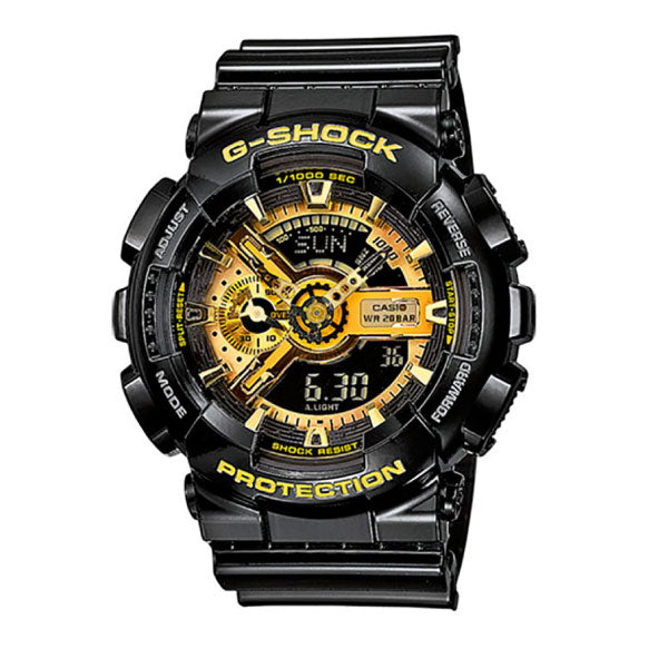 RELOJ G-SHOCK BLACK GOLD G-S-2