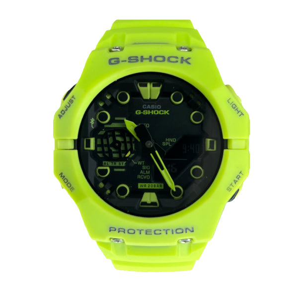 RELOJ G-SHOCK VERDE CON NEGRO G-S-203