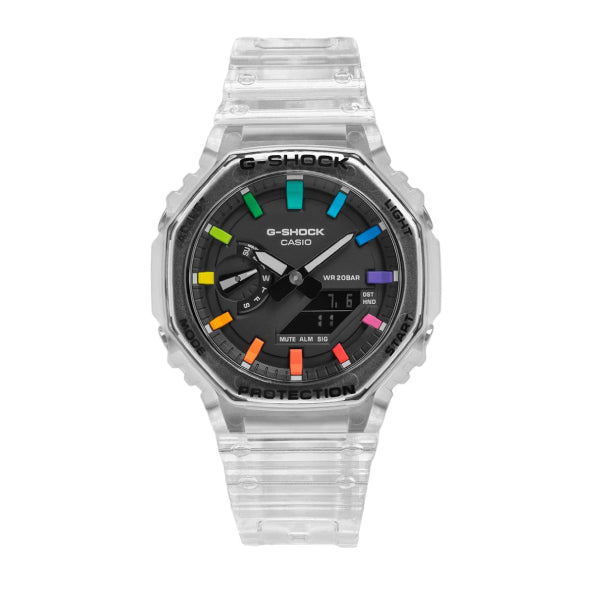 RELOJ G-SHOCK OAK BLACK RAINBOW G-S-204