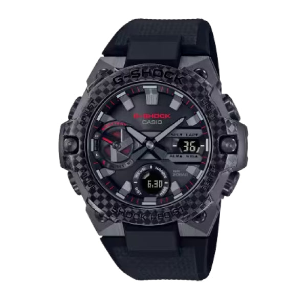 RELOJ G-SHOCK NEGRO CON GRIS G-S-207