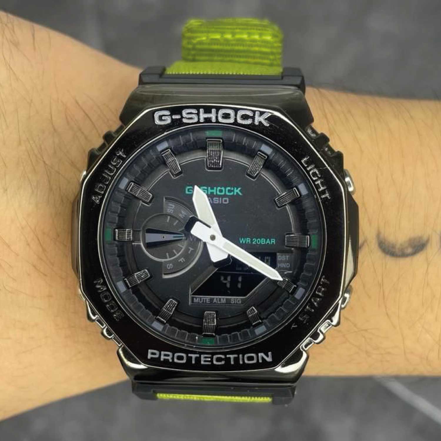 Reloj g shock verde hot sale