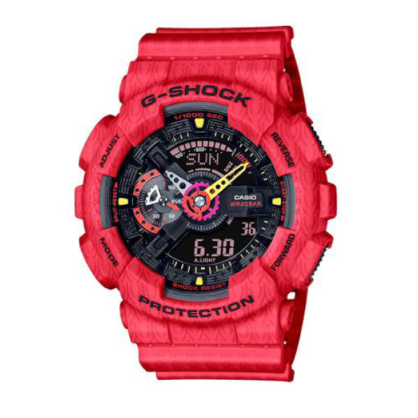 RELOJ G-SHOCK DRAGON ROJO G-S-25