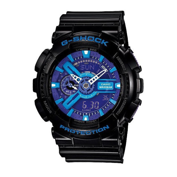 RELOJ G-SHOCK NEGRO MORADO G-S-26