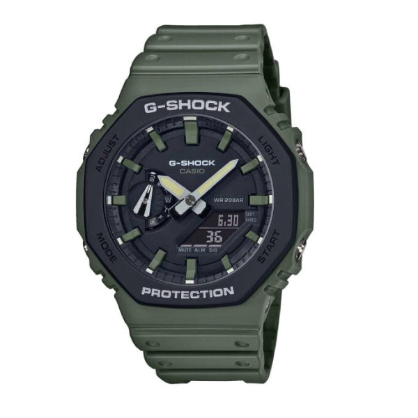 RELOJ G-SHOCK CARBÓN VERDE G-S-40