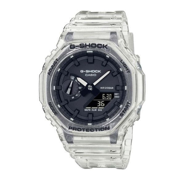 RELOJ G-SHOCK CARBÓN TRANSPARENTE G-S-45