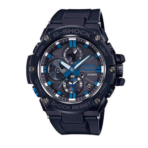 RELOJ G-SHOCK STEEL VORTEX NEGRO AZUL G-S-59