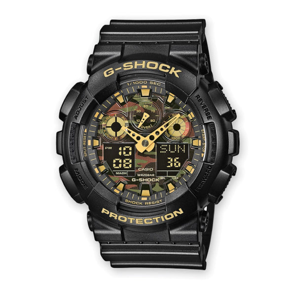 RELOJ G-SHOCK NEGRO MILITAR G-S-75