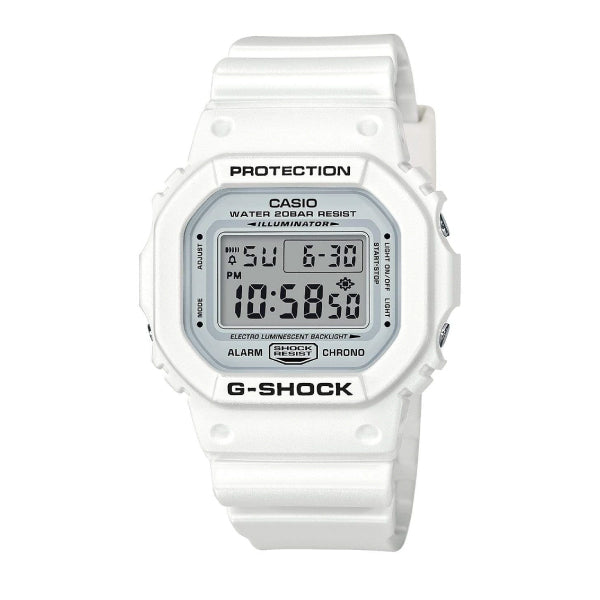 RELOJ G-SHOCK ALL WHITE RETRO G-S-84