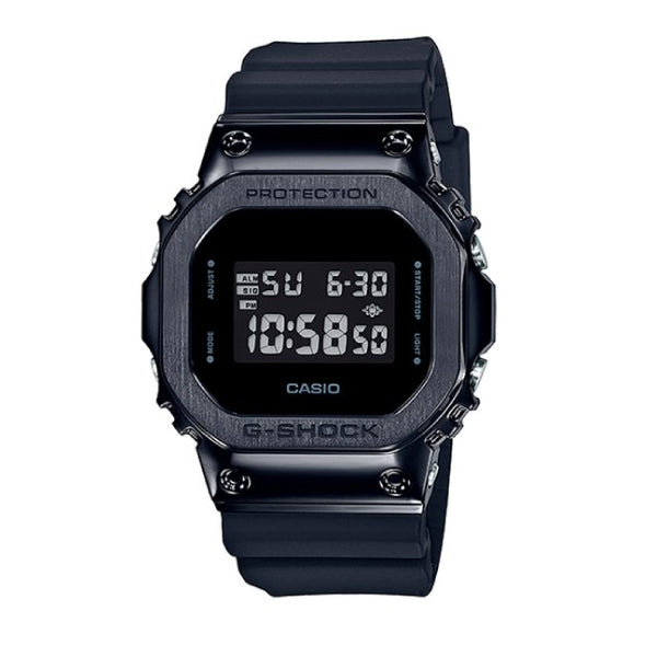 RELOJ G-SHOCK RETRO NEGRO ACERO G-S-90