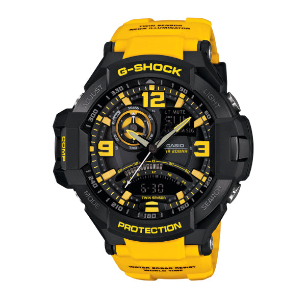 RELOJ G-SHOCK AMARILLO CON NEGRO G-S-95