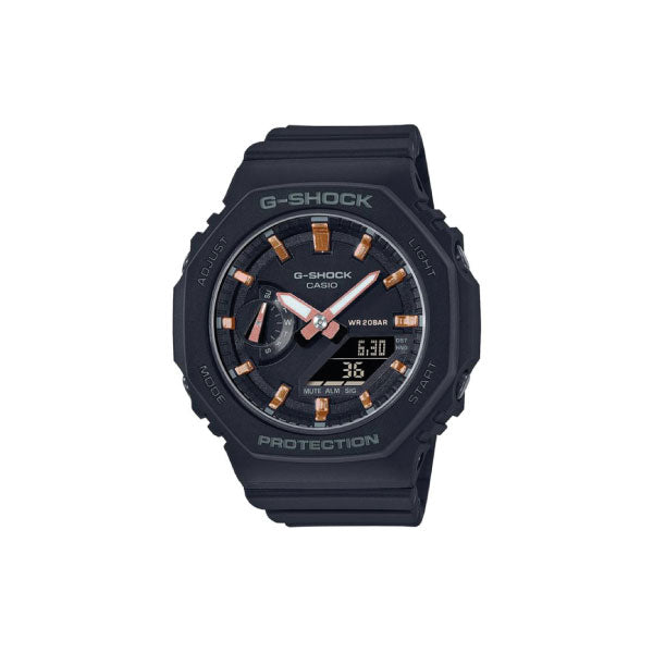 RELOJ BABY-G NEGRO CON DORADO GMA-S2100-1A G-SK-M-13