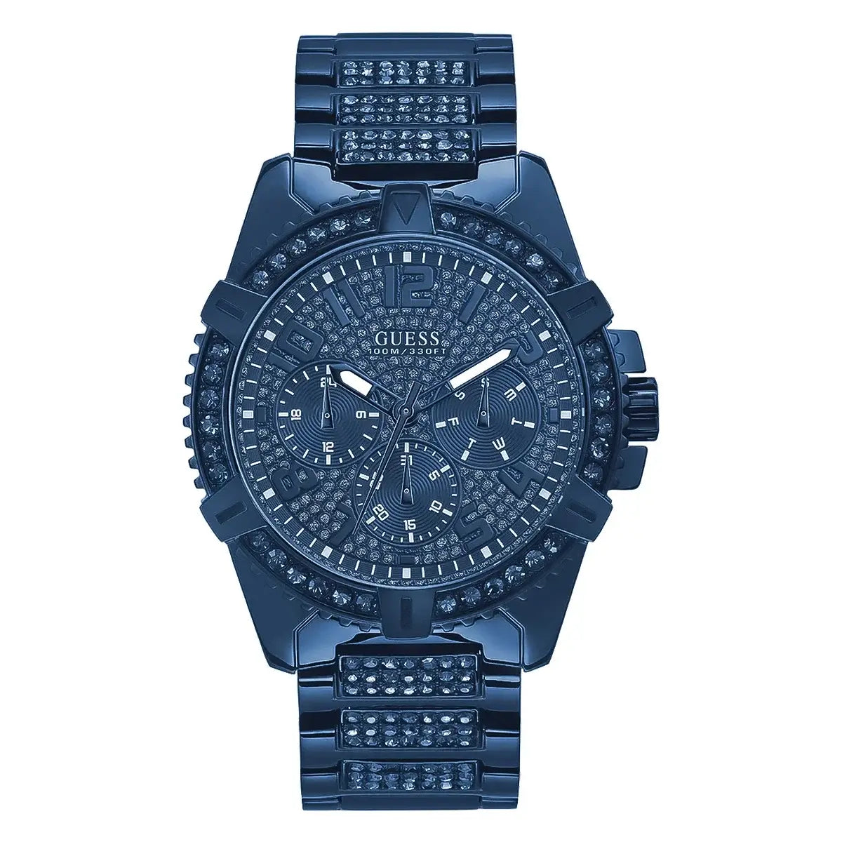 Reloj Guess U0799G6 Hombre Zircón Acero Azul