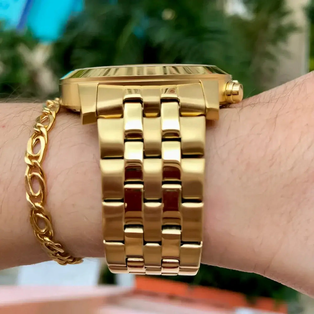 Reloj Guess GW0068G3 Hombre Acero Dorado | GUE-20