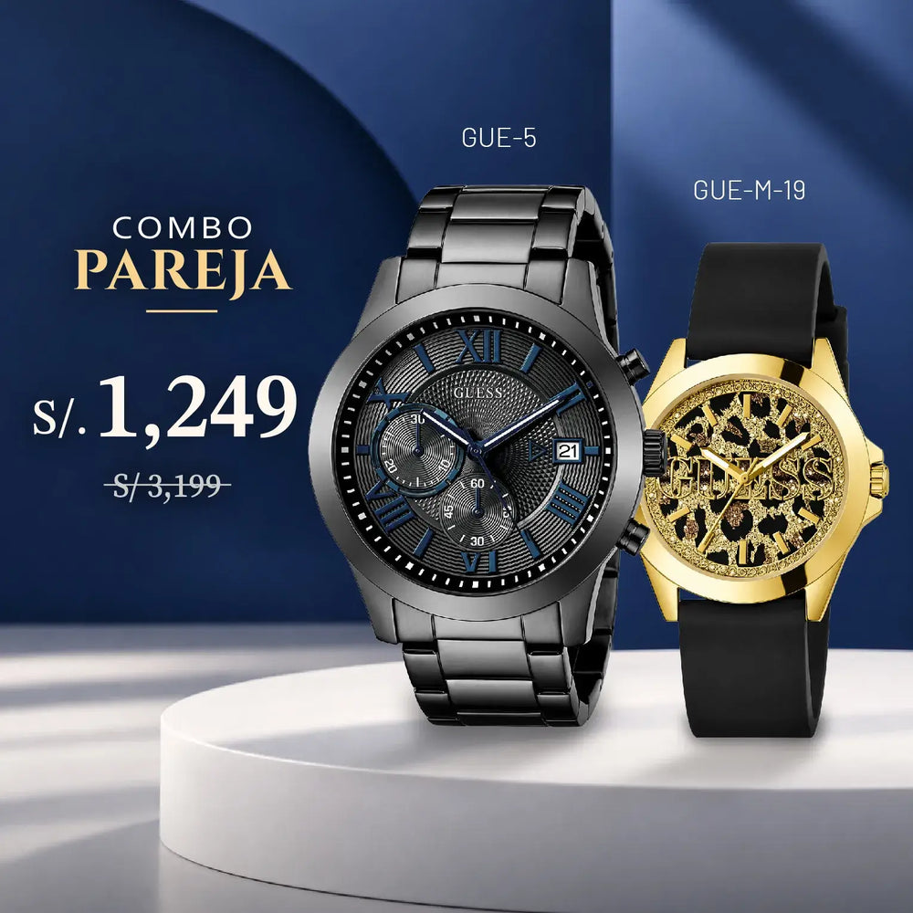 Relojes para Pareja: Guess U0668G2 y GW0749L2 | PAR-43