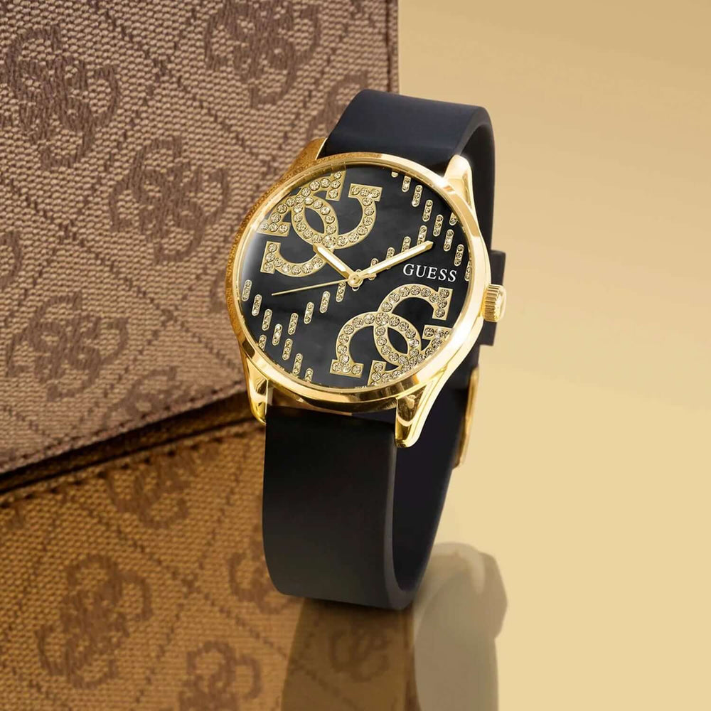 Reloj Guess GW0755L3 Mujer Negro y Dorado