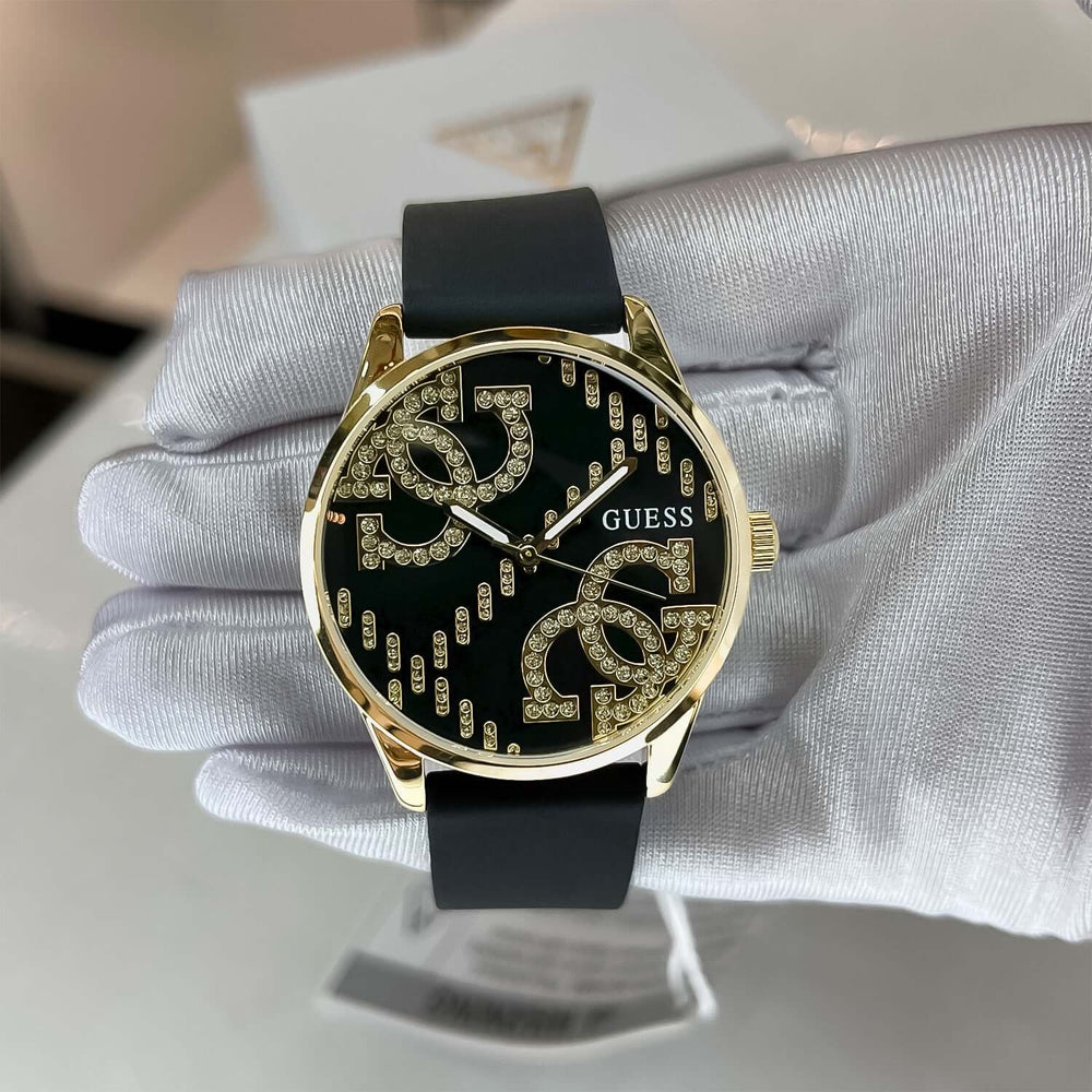 Reloj Guess GW0755L3 Mujer Negro y Dorado