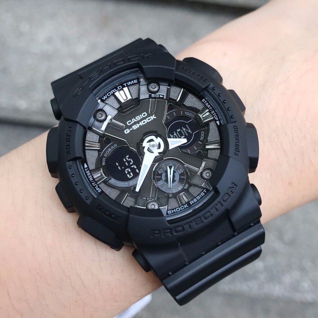 RELOJ G-SHOCK ESCUDO BLACK G-S-96