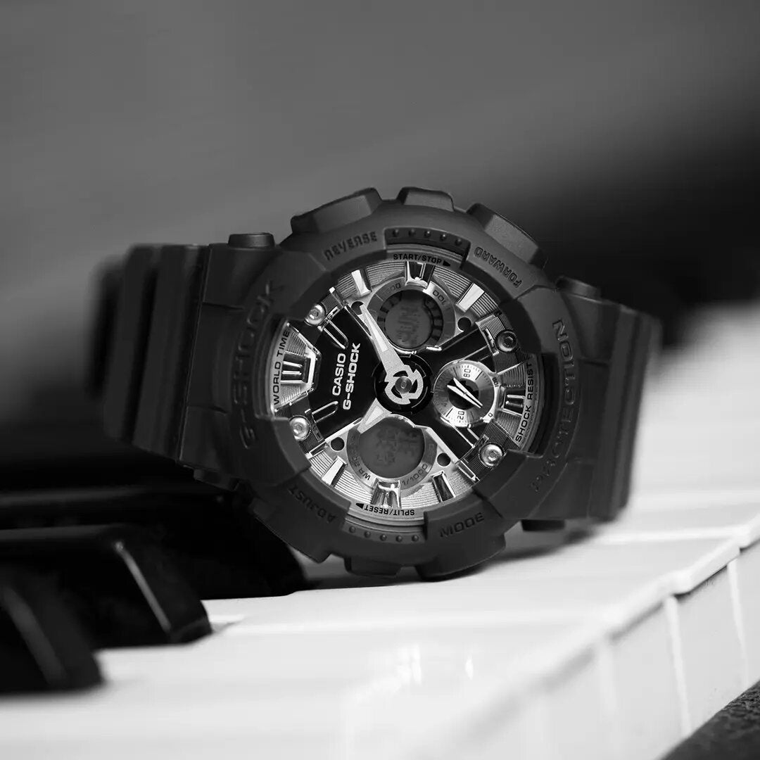 RELOJ G-SHOCK ESCUDO BLACK G-S-96