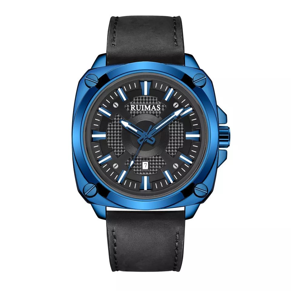 Reloj Ruimas RUI-35 Hombre Cuero Negro