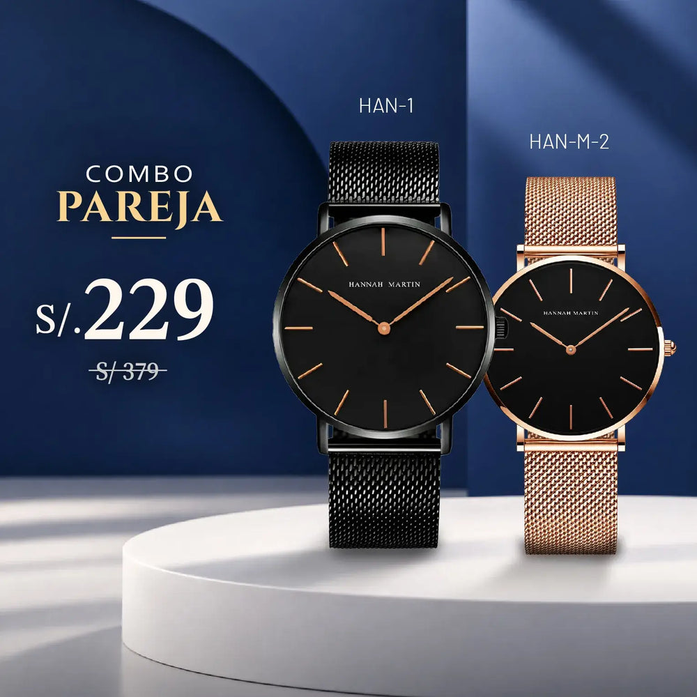 Relojes para Pareja: Hannah Martin HAN-1 y HAN-M-2