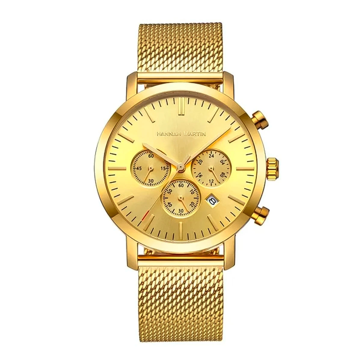 RELOJ HANNAH MARTIN MALLA DORADO HAN-22