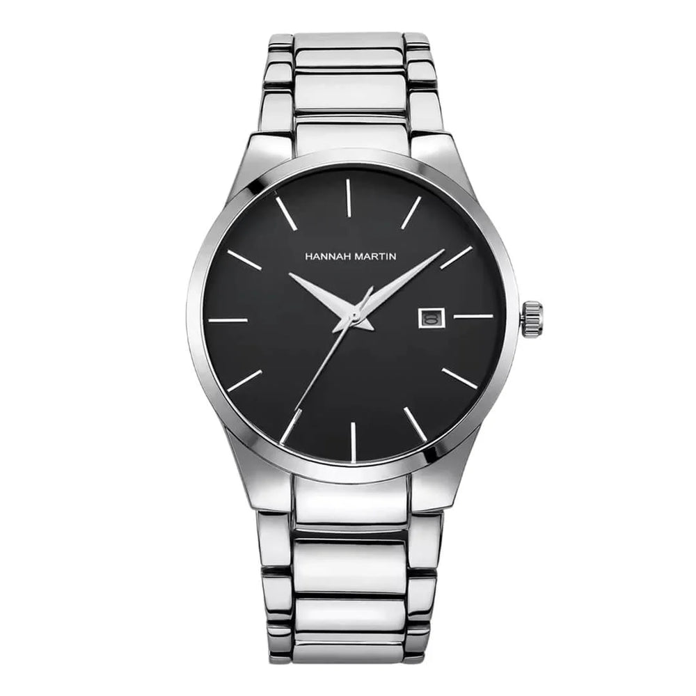 Reloj Hannah Martin Hombre Acero Plateado | HAN-44
