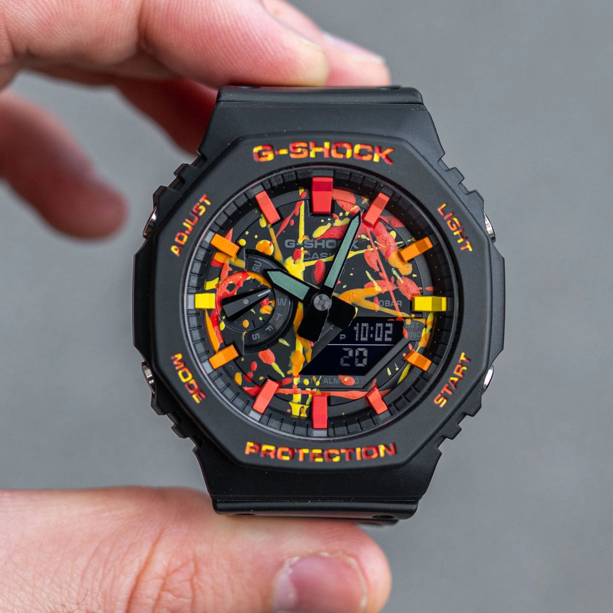 RELOJ G-SHOCK OCTAGONAL INFIERNO G-S-150