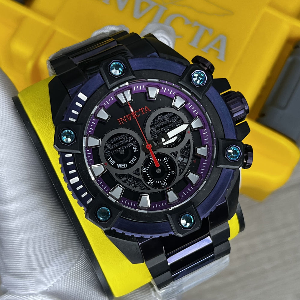 Reloj Invicta Coalition Forces 46657 Hombre Acero Morado
