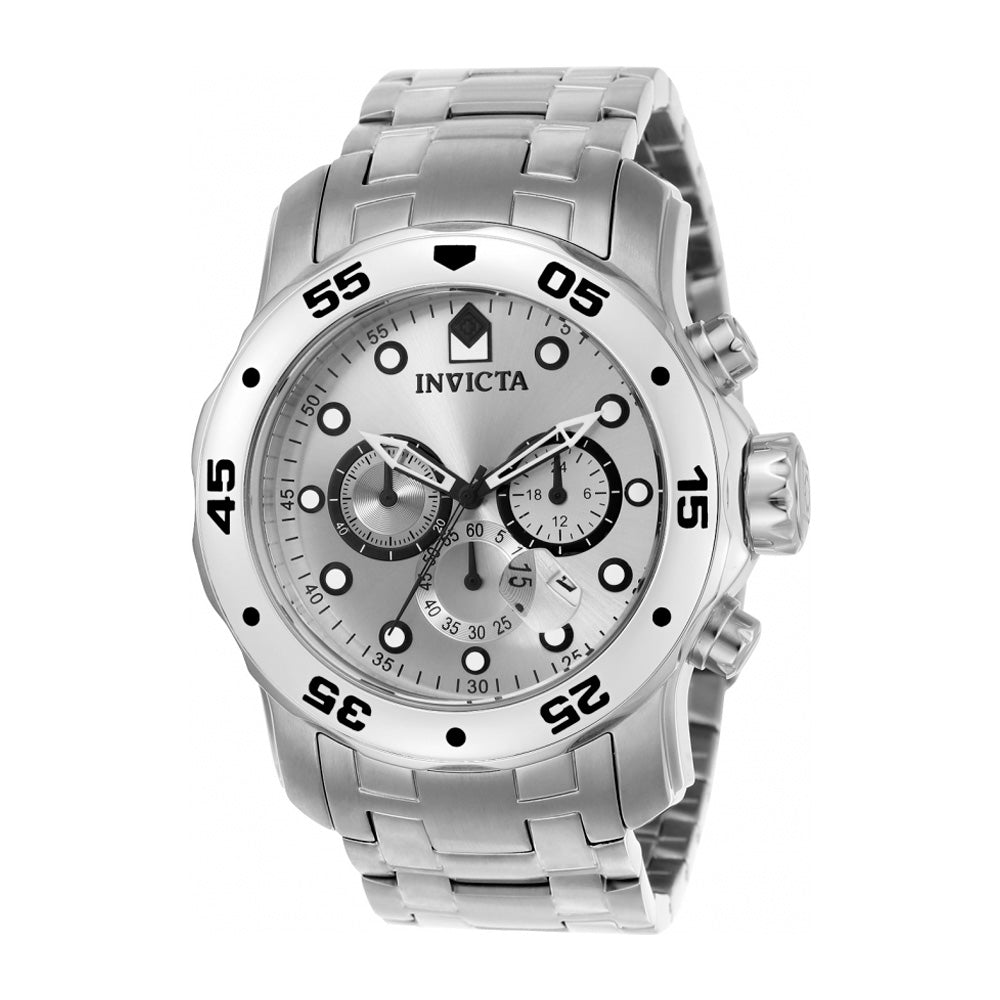 Reloj Invicta Pro Diver 0071 Hombre Acero Plateado