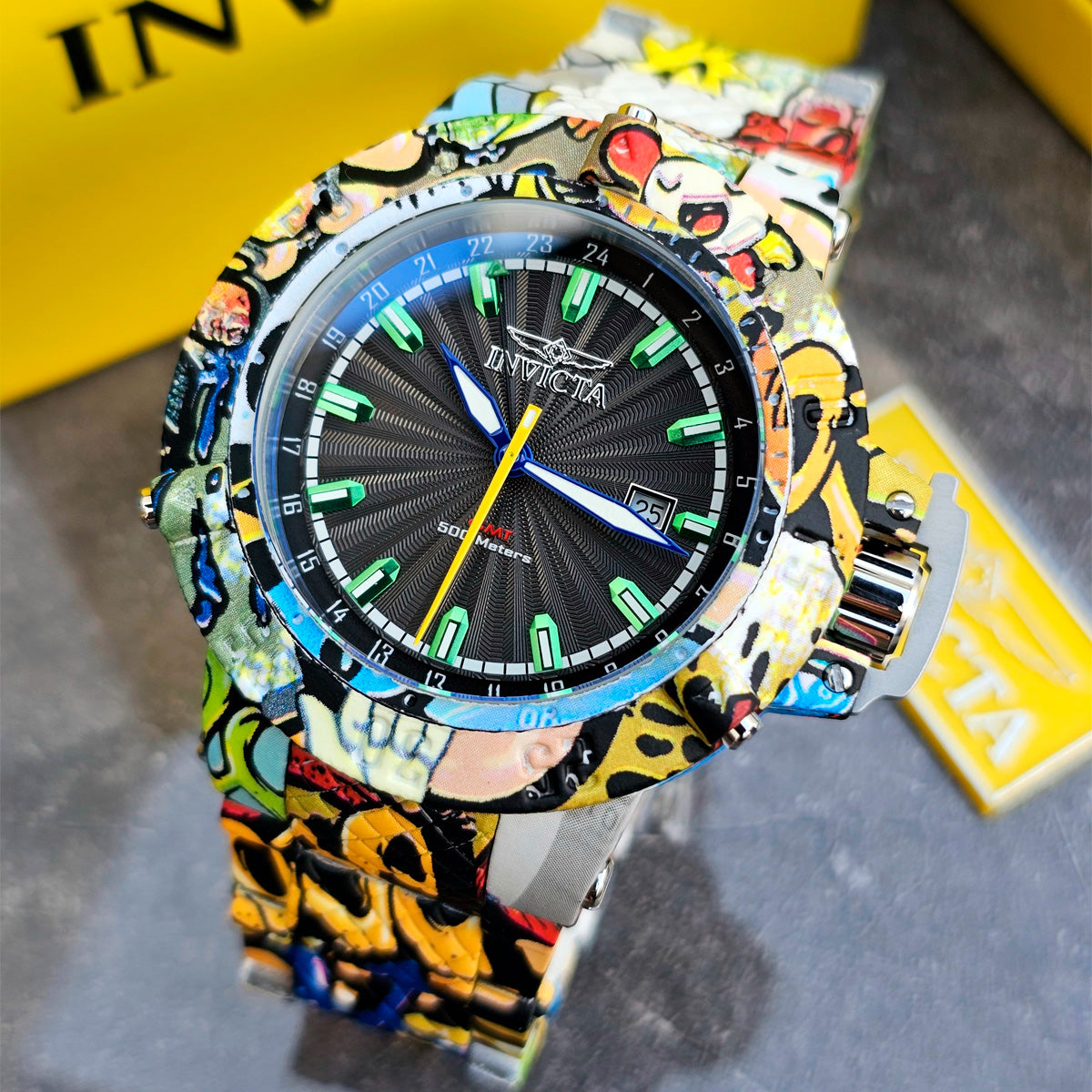 Reloj Invicta Marvel 36747 para Hombre Acero Multicolor | INV-203