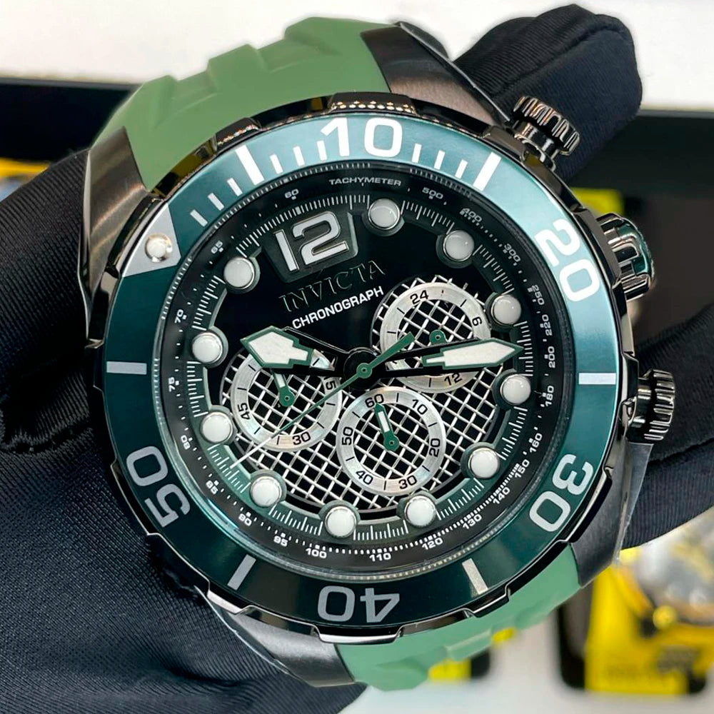 RELOJ INVICTA PRO DIVER VERDE CON NEGRO 35551 INV-220