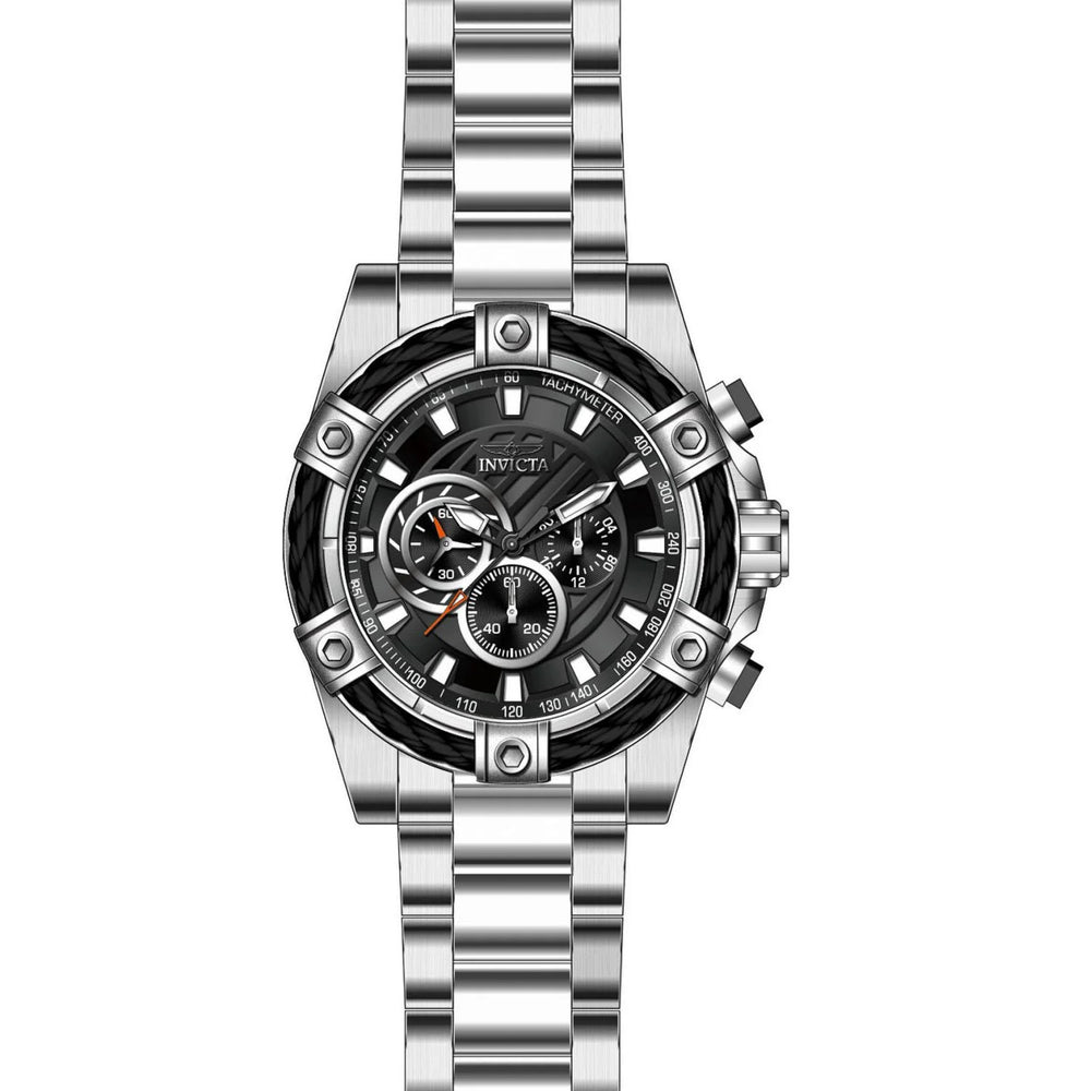 Reloj Invicta Bolt 25512 Hombre Acero Plateado