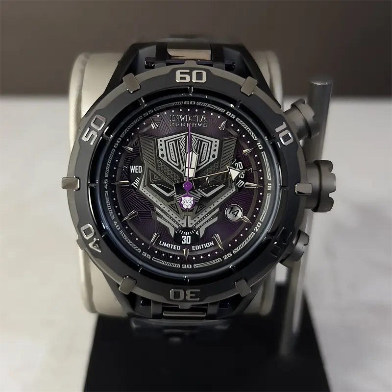 RELOJ INVICTA MARVEL PANTERA NEGRA 40541 INV-240