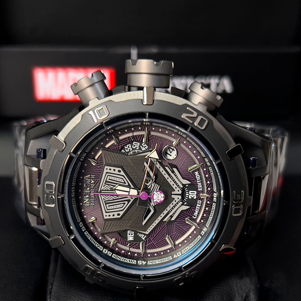 RELOJ INVICTA MARVEL PANTERA NEGRA 40541 INV-240