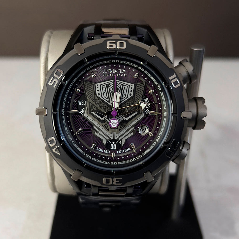 RELOJ INVICTA MARVEL PANTERA NEGRA 40541 INV-240