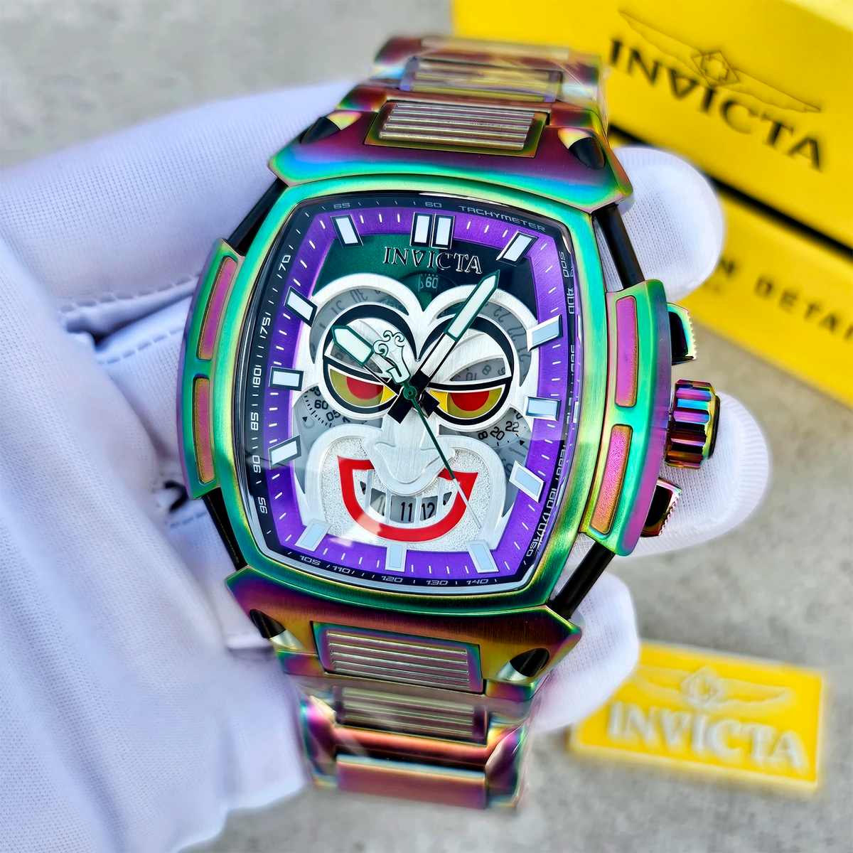 RELOJ INVICTA DC COMICS JOKER 43736 INV-248