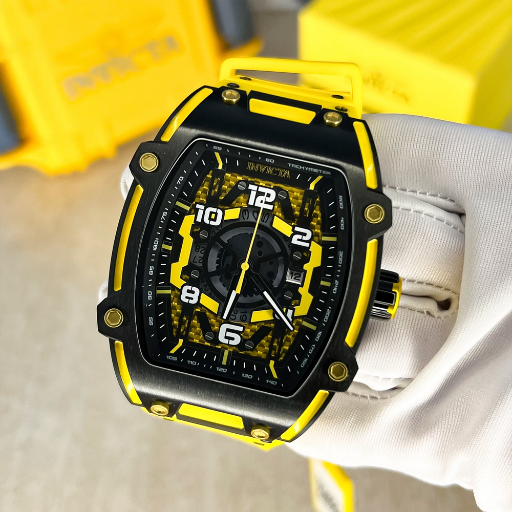 Reloj Invicta S1 Rally Diablo 44142 Hombre Amarillo