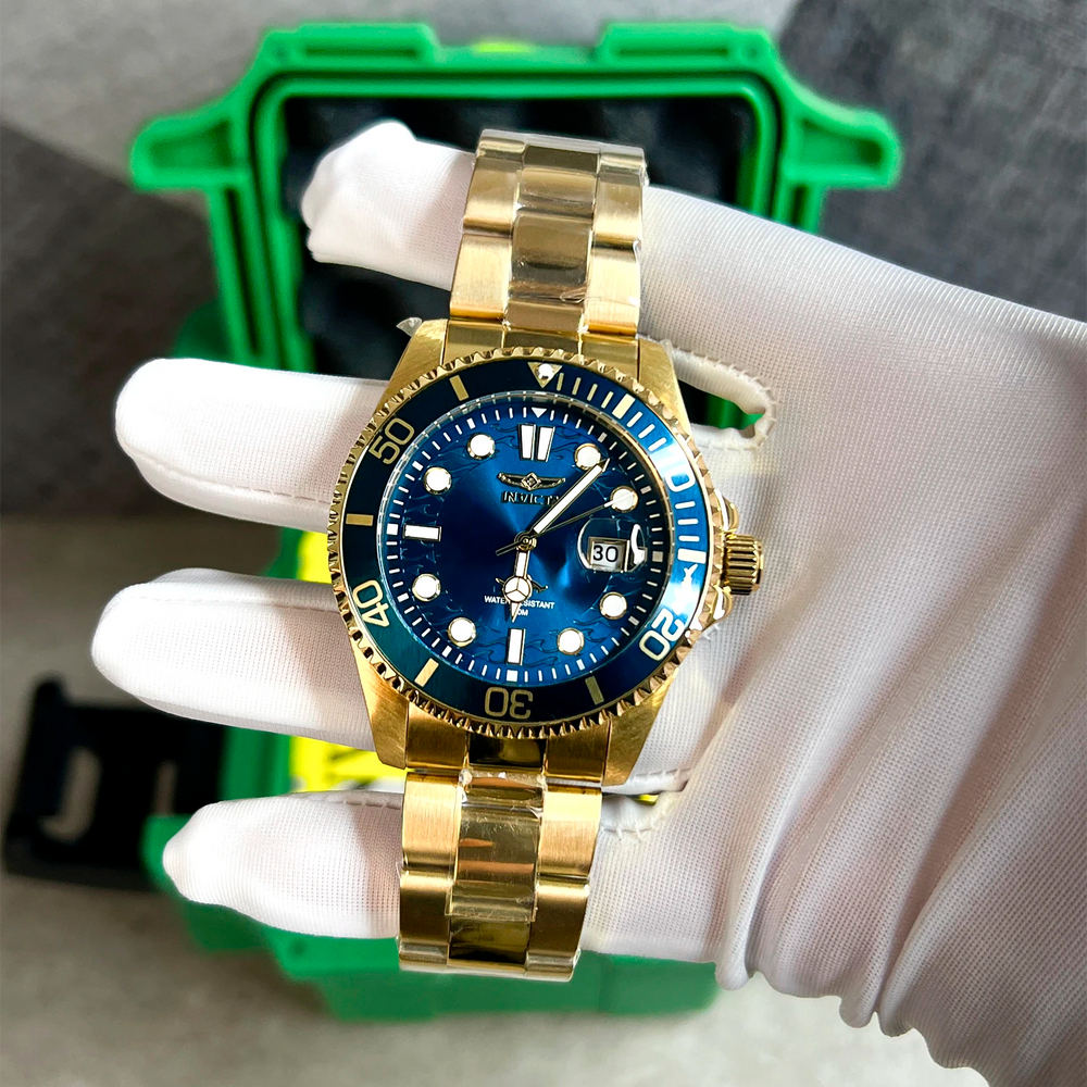 Reloj Invicta Pro Diver 30024 Hombre Acero Dorado | INV-257